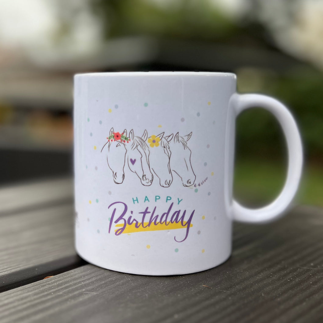 Happy Birthday - mug & candle - Gift Set