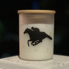 Load image into Gallery viewer, Frosted Glass 10oz RACEHORSE
